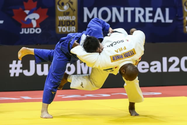 Teddy Riner returned to judo with a gold medal ©IJF
