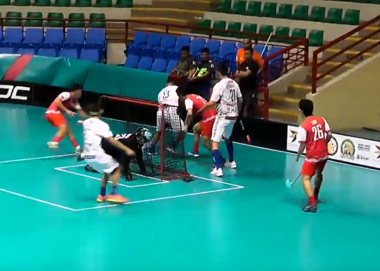Singapore and South Korea record second victories at Men's Asia Oceania Floorball Confederation Cup