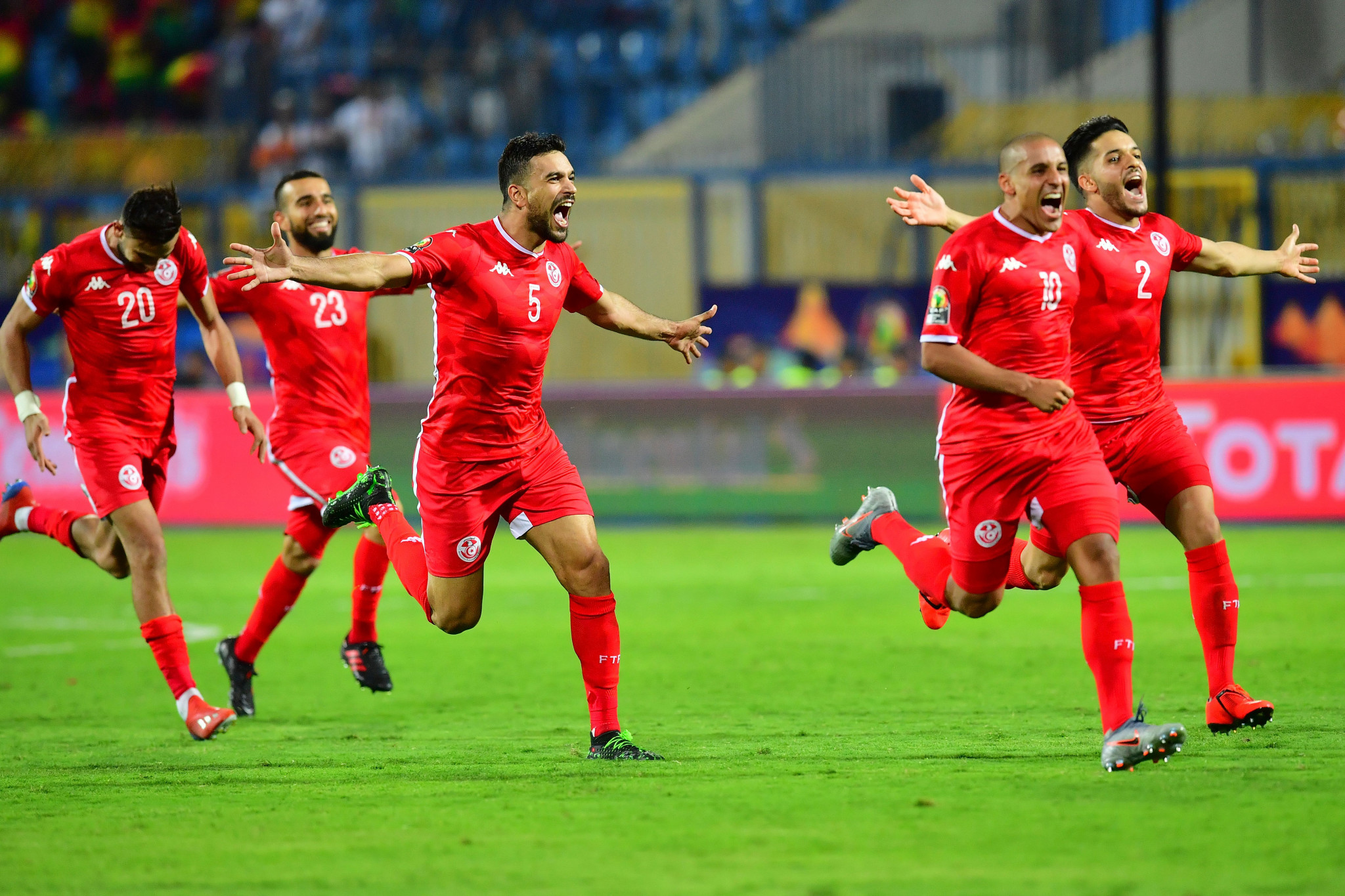 Injury-time equaliser and penalty shootout see Tunisia into Africa Cup of Nations quarter-finals