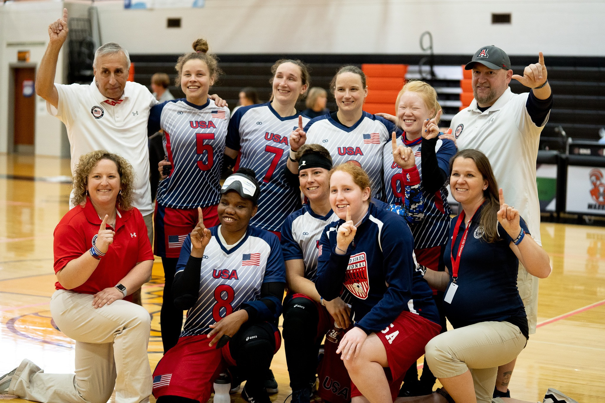 Hosts United States booked their Paralympic spot in the women's tournament ©IBSA  