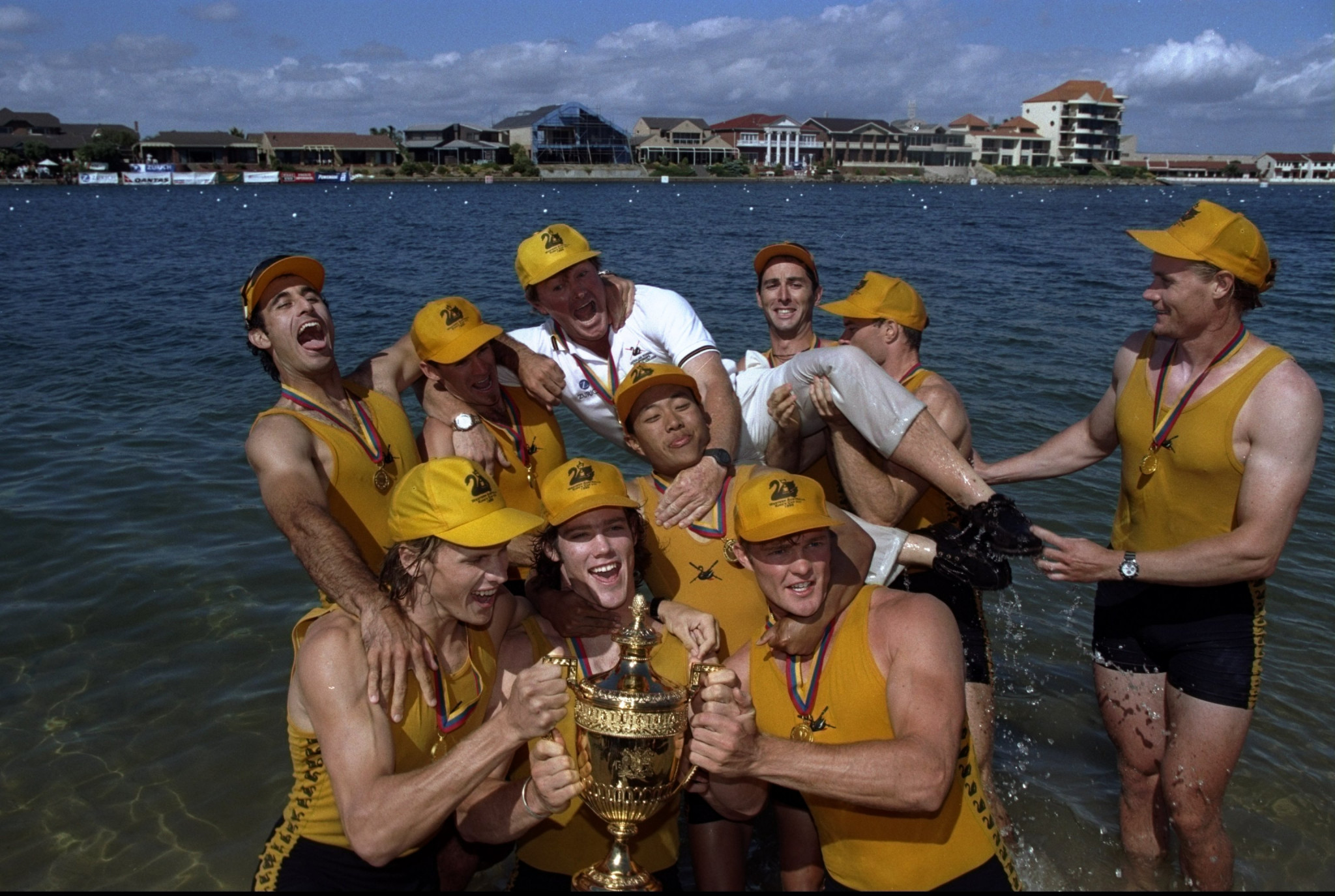 The late Nick Garratt was responsible for coaching Western Australia to a memorable King’s Cup victory in 1999 in West Lakes in South Australia ©Getty Images