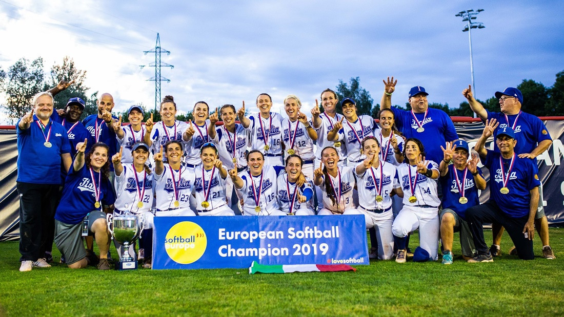 Italy triumphed at the recently-concluded Women's Softball European Championship ©WBSC