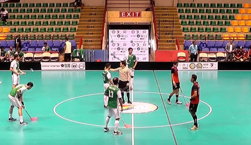 Thailand and Singapore reach semi-finals at Men's Asia Oceania Floorball Confederation Cup
