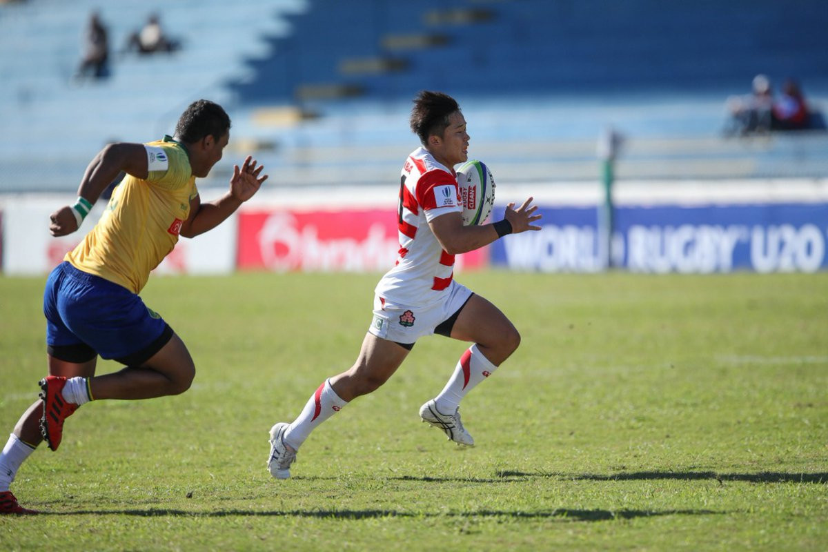 Japan too strong for hosts Brazil as World Rugby Under-20 Trophy begins