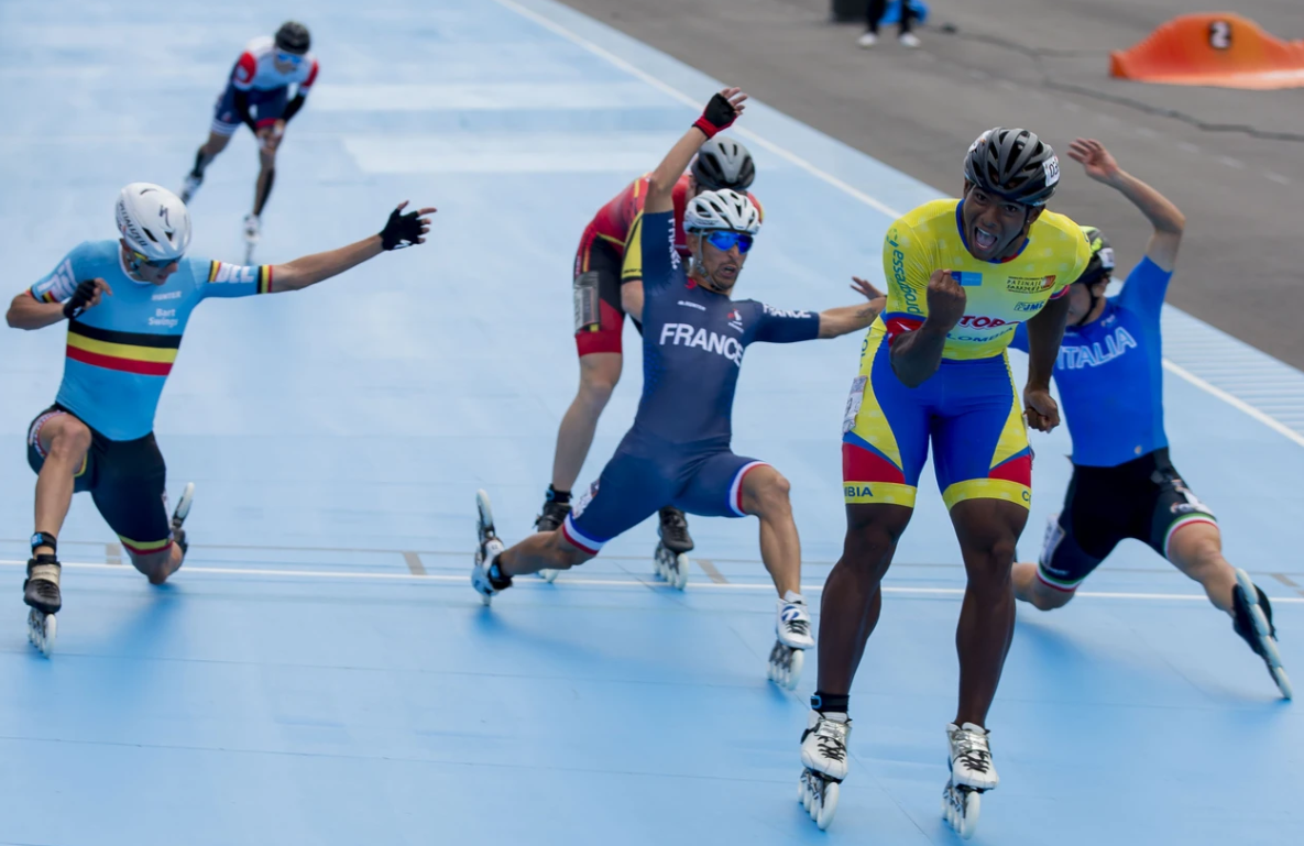 Colombia dominate speed events with six golds at World Roller Games