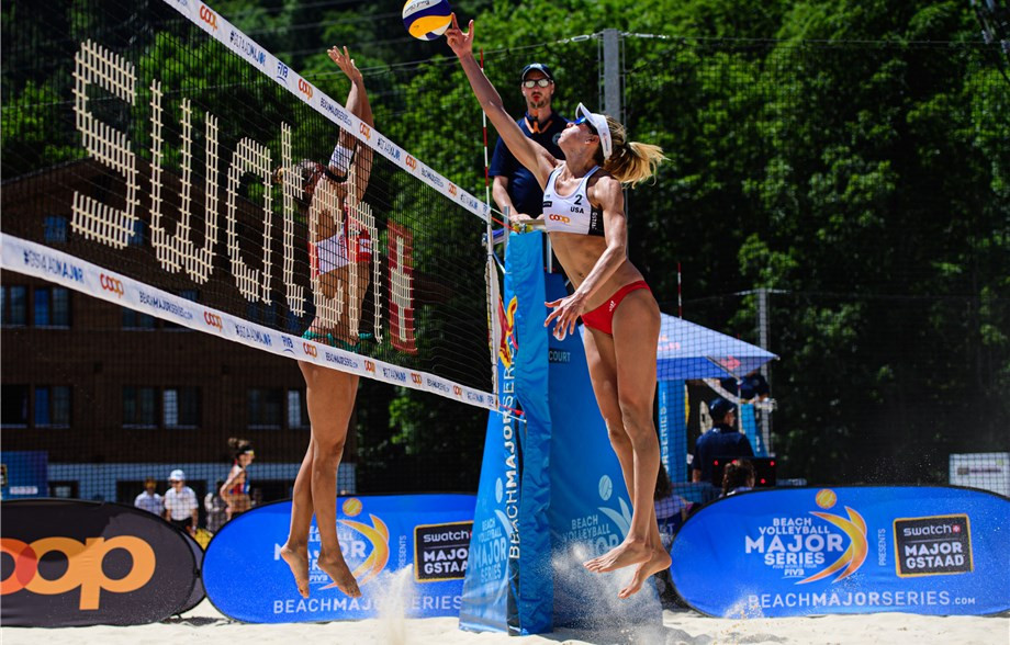 FIVB Beach World Championship finalists survive opening-day scares at Tour event in Gstaad