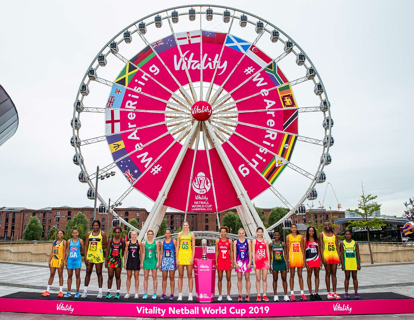 The Netball World Cup begins in Liverpool in England tomorrow ©NWC2019