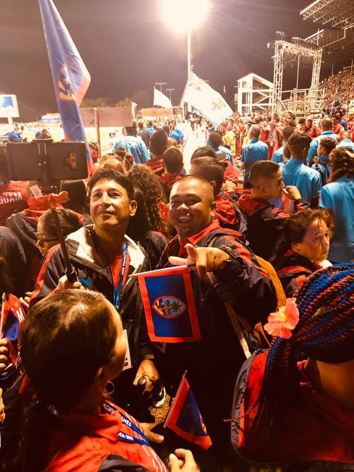 Guam has sent a team of around 150 athletes to the 2019 Pacific Games in Samoa ©Facebook