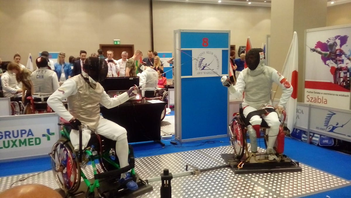 Zou and Logutenko claim second golds at IWAS Wheelchair Fencing World Cup