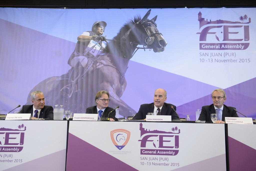 Olympic competition format changes proposed at FEI General Assembly