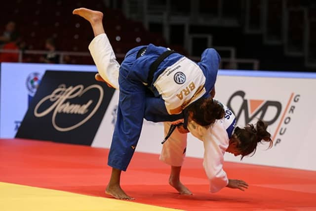 Brazil's Rafaela Silva was the only non-Asian gold medallist today ©IJF