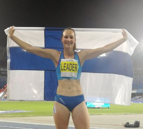 Miia Sillman set a personal best of 6,209 points to win the women's Universiade heptathlon title in Naples ©Olympic Team Finland