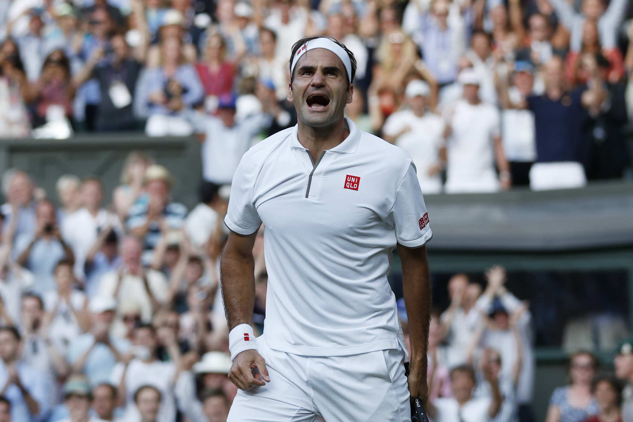 Roger Federer will face Novak Djokovic in the Wimbledon final ©Getty Images