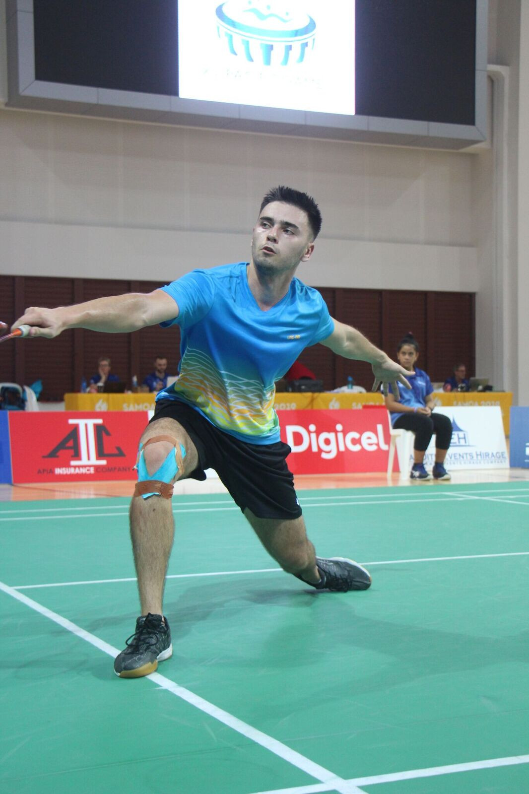 The men's and women's singles and doubles events were concluded at the Multi-Sport Centre ©Samoa 2019