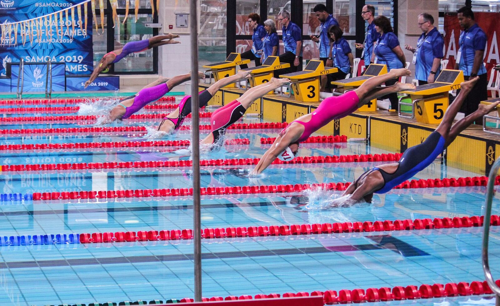 A full week of swimming action also drew to a close on Saturday ©Samoa 2019