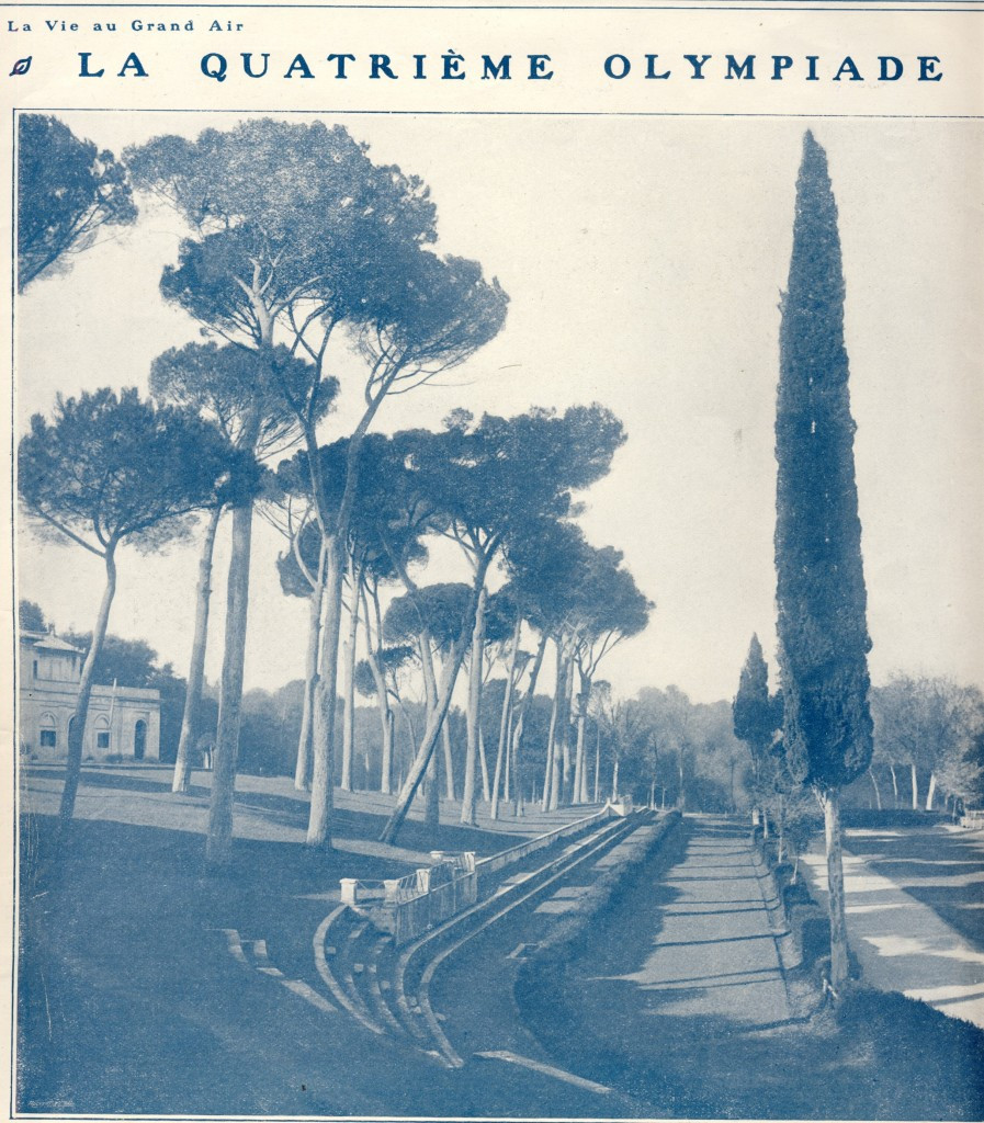 The Villa Borghese was planned to be at the centre of Rome's 1908 Olympics
