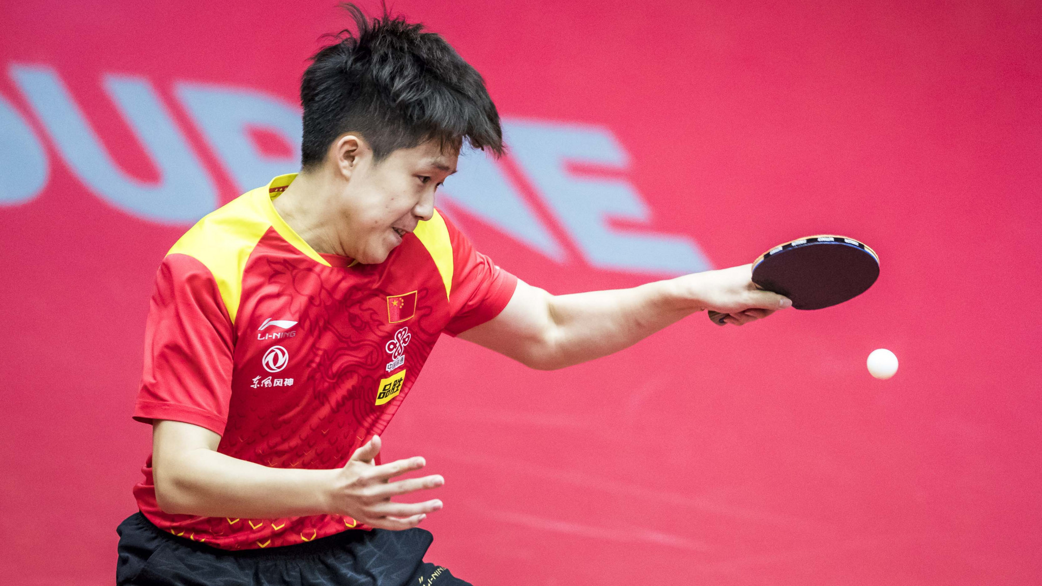 Chinese teenager Wang Chuqin continued his impressive run at the Australian Open in Geelong, reaching the semi-finals having started in qualifying ©ITTF