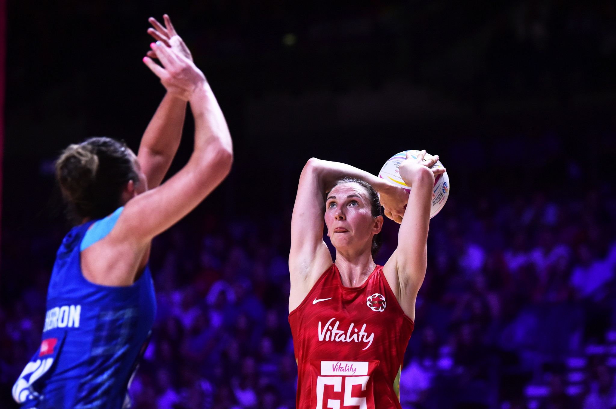 England beat Scotland for their second victory of the Netball World Cup in Liverpool ©Getty Images