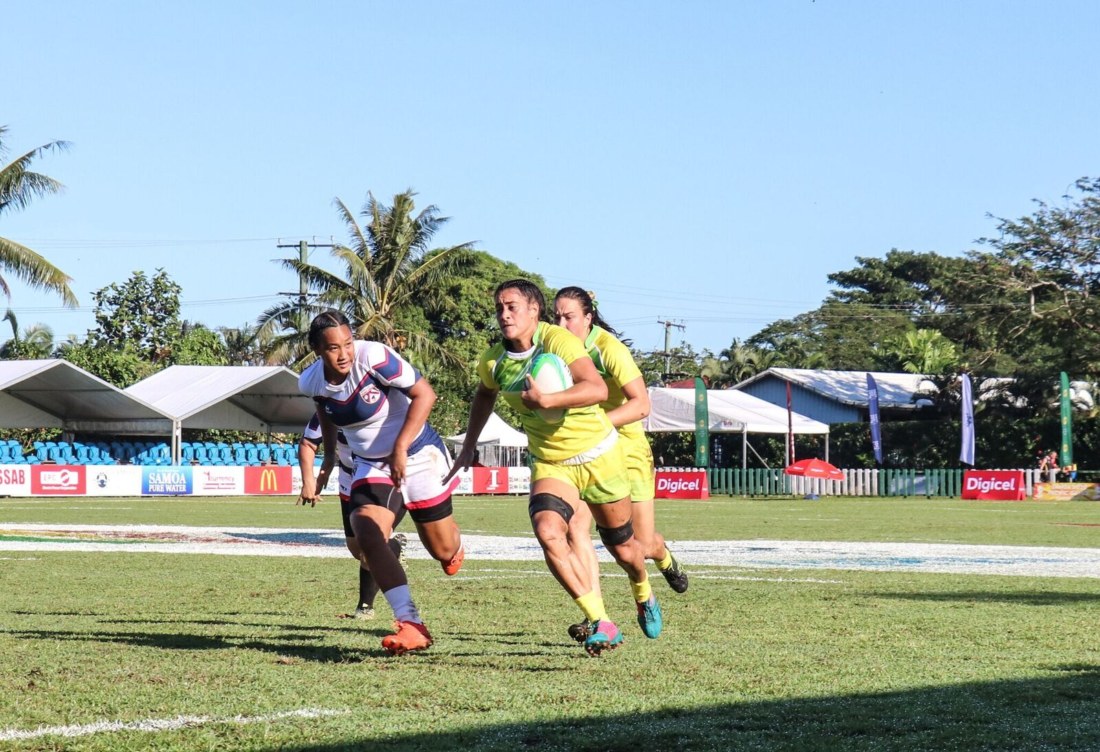 Australia's shared sporting links with Pacific nations are viewed as an advantage ©Oceania Rugby