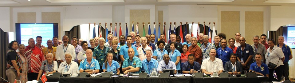 The Pacific Games Council meeting was held on the rest day of the Samoa 2019 Pacific Games ©Pacific Games Council