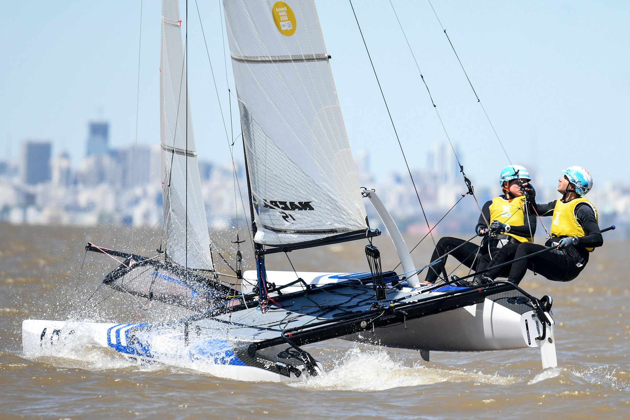 Dante Cittadini is a big hope for Argentina but is sailing with a new partner ©Getty Images