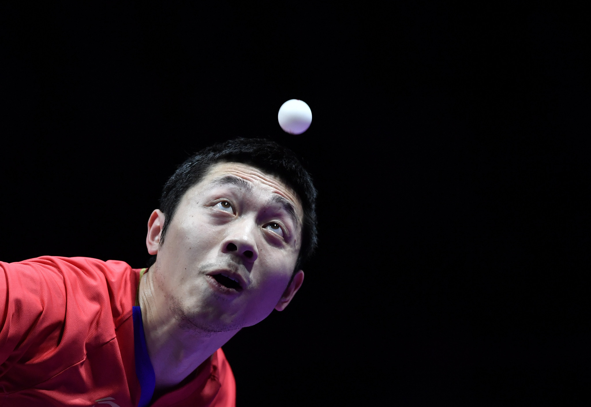 Xu Xin won his third World Tour event in a row ©Getty Images