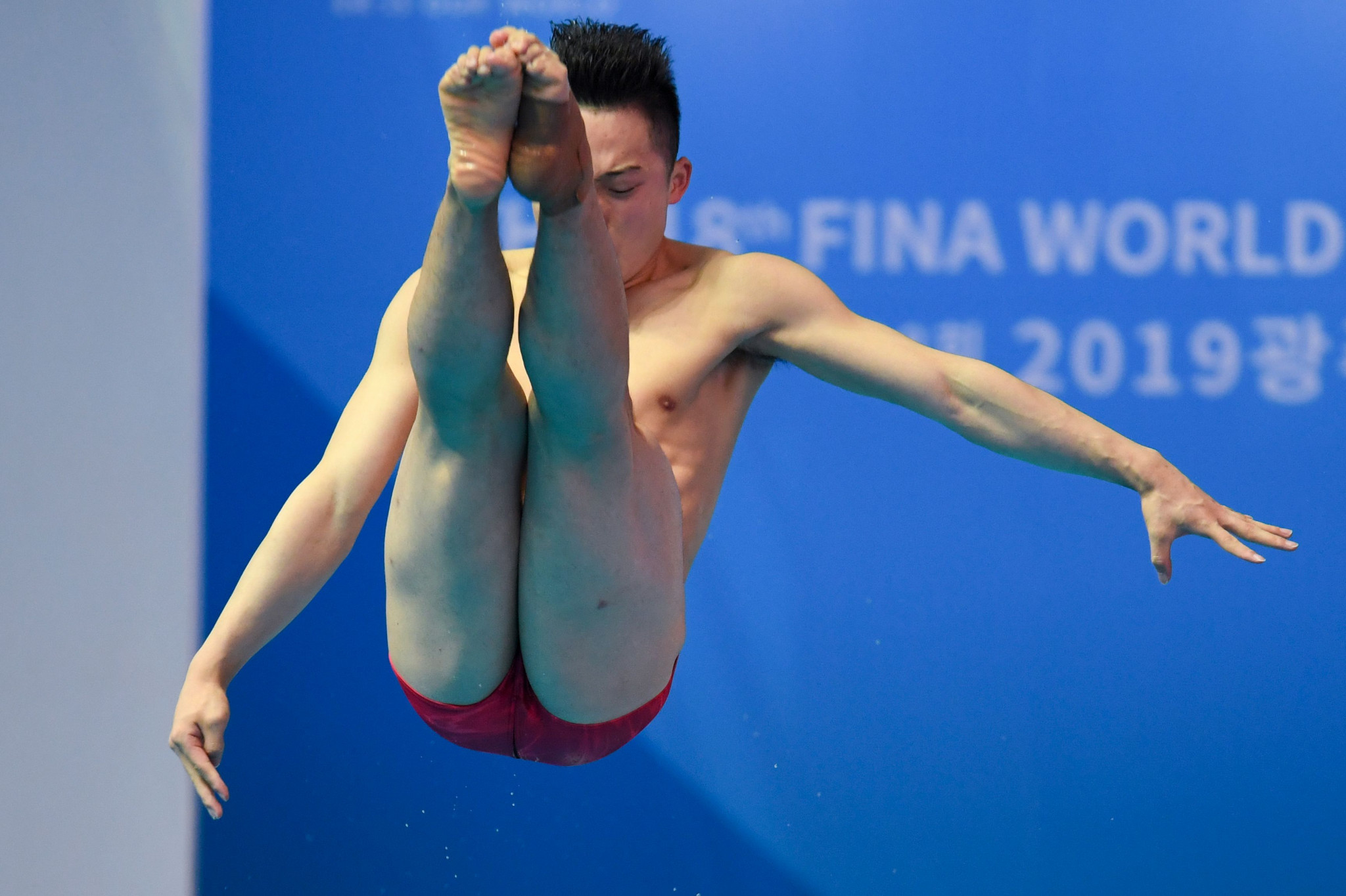 China won three gold medals across diving and open water swimming on day three of the World Aquatics Championships in Gwangju, including success for Wong Zongyuan ©Getty Images