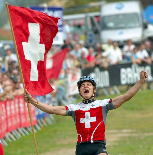 Nerveless Schurter supreme again in cross country at UCI Mountain Bike World Cup 