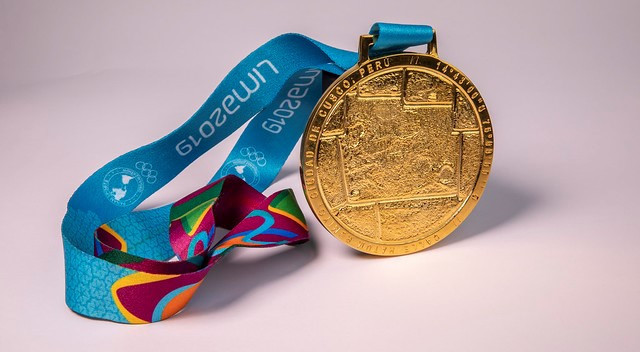 The gold medals have been plated with 24 carats ©Lima 2019