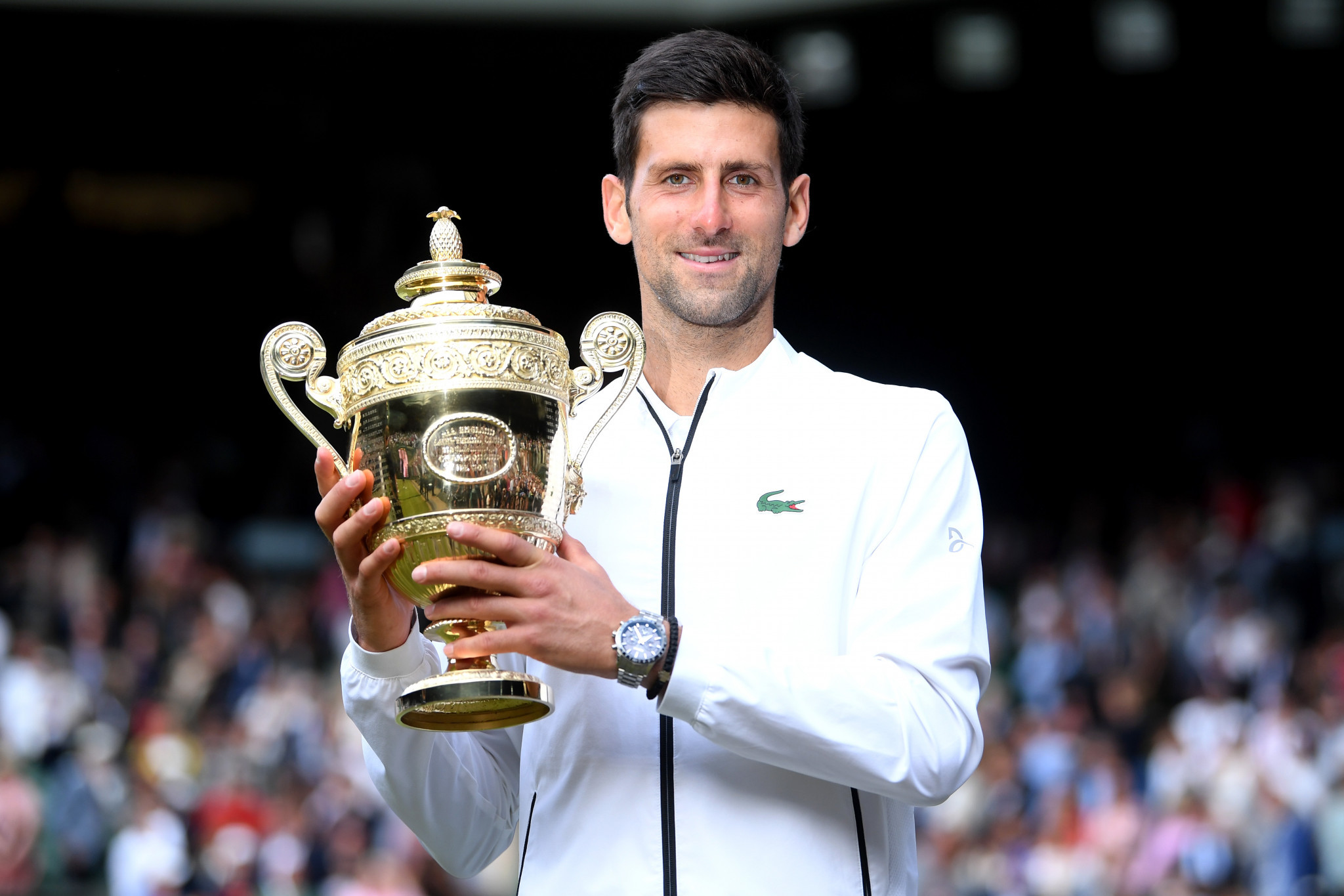 It was a fifth Wimbledon title for world number one Djokovic ©Getty Images