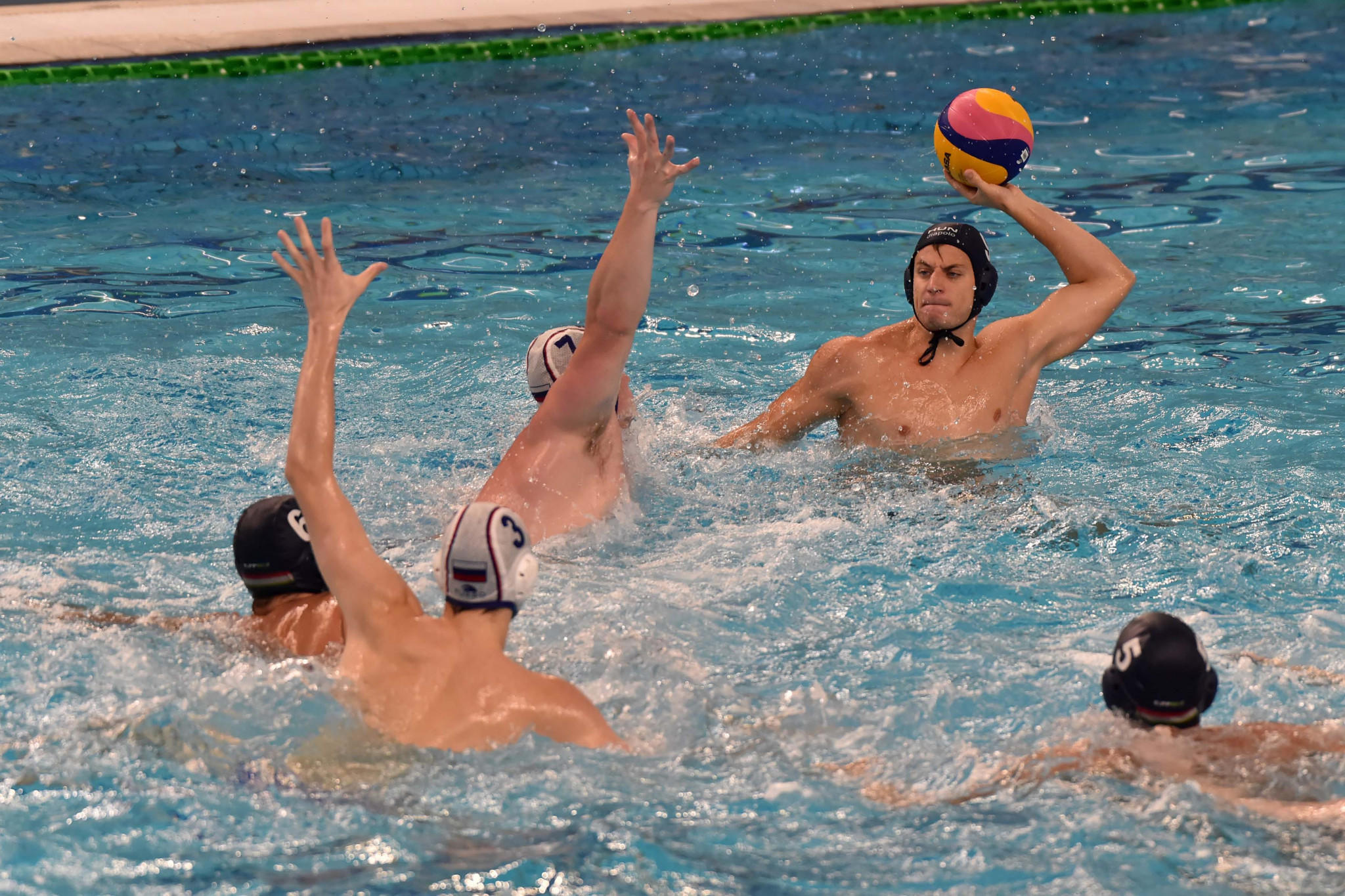 Italy thrashed the US in the men's water polo final at the Naples 2019 Summer Universiade ©Naples 2019