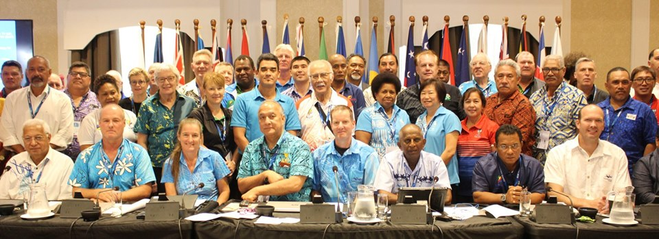 The Pacific Games Council awarded Palau the Pacific Mini Games today ©Palau National Olympic Committee