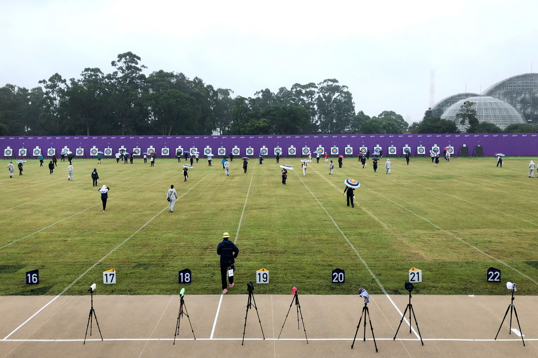 An investigation has been launched following the incident at the Tokyo 2020 test event ©World Archery