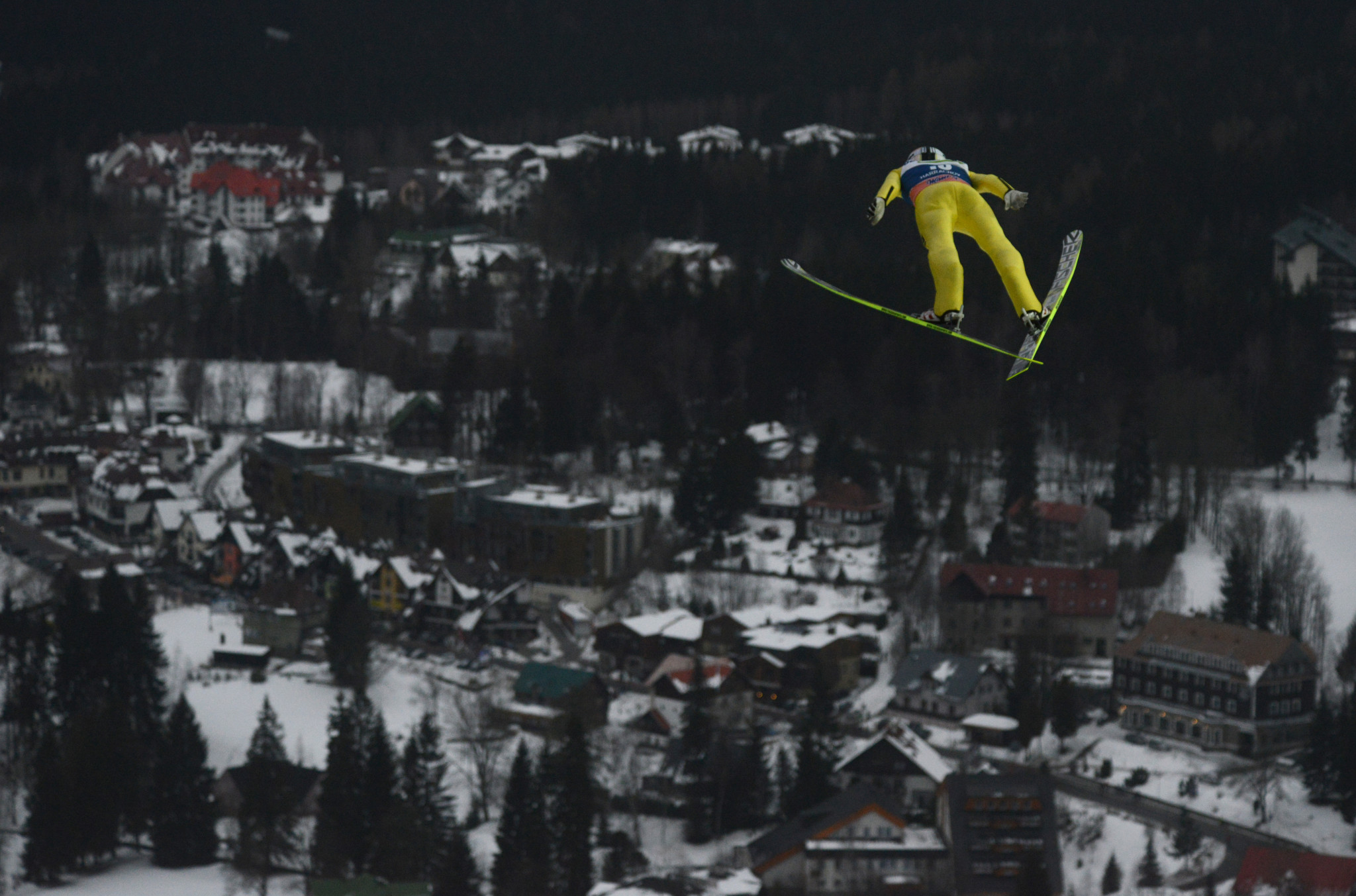 The Czech venue is known for its ski flying hill ©Getty Images