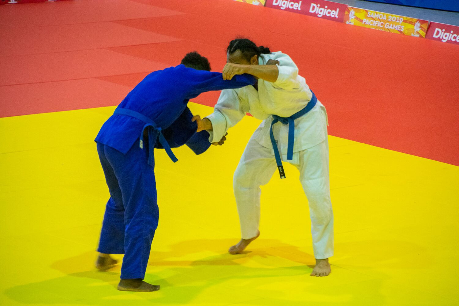 New Caledonia dominated the individual judo competitions at the 2019 Pacific Games today ©Games News Service