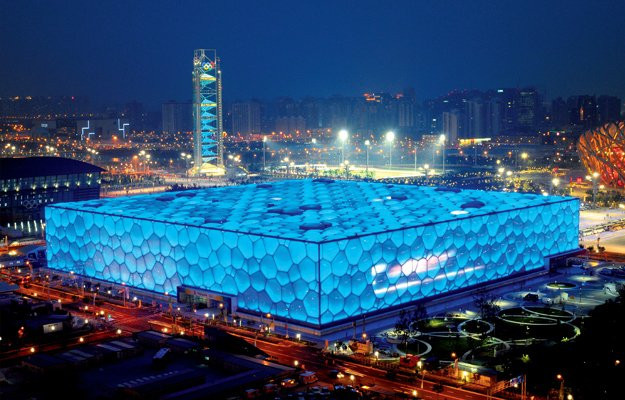 Beijing 2022's Ice Cube has completed its renovation ©Beijing 2022
