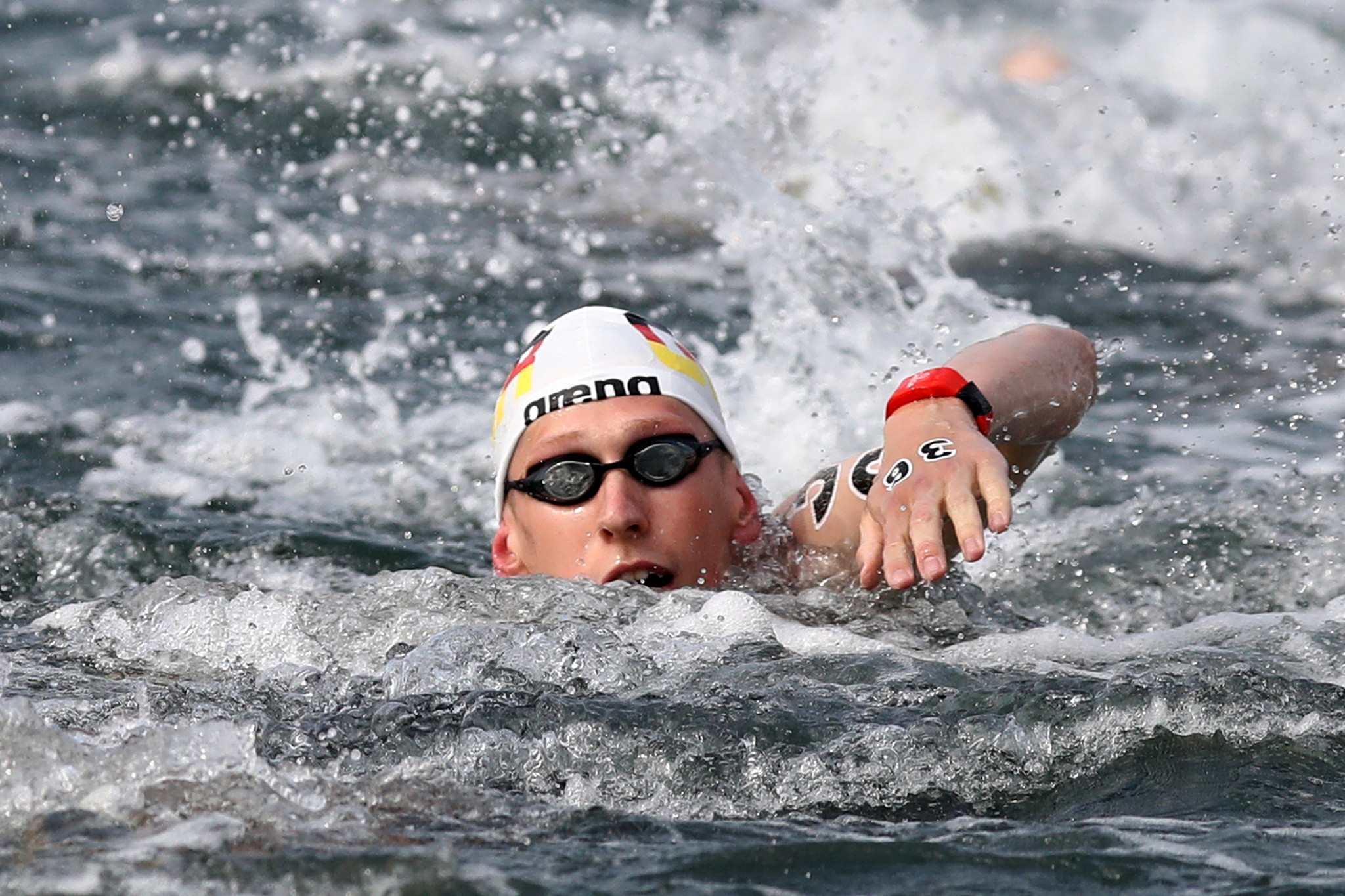 Wellbrock wins open water gold at World Aquatics Championships by slenderest of margins
