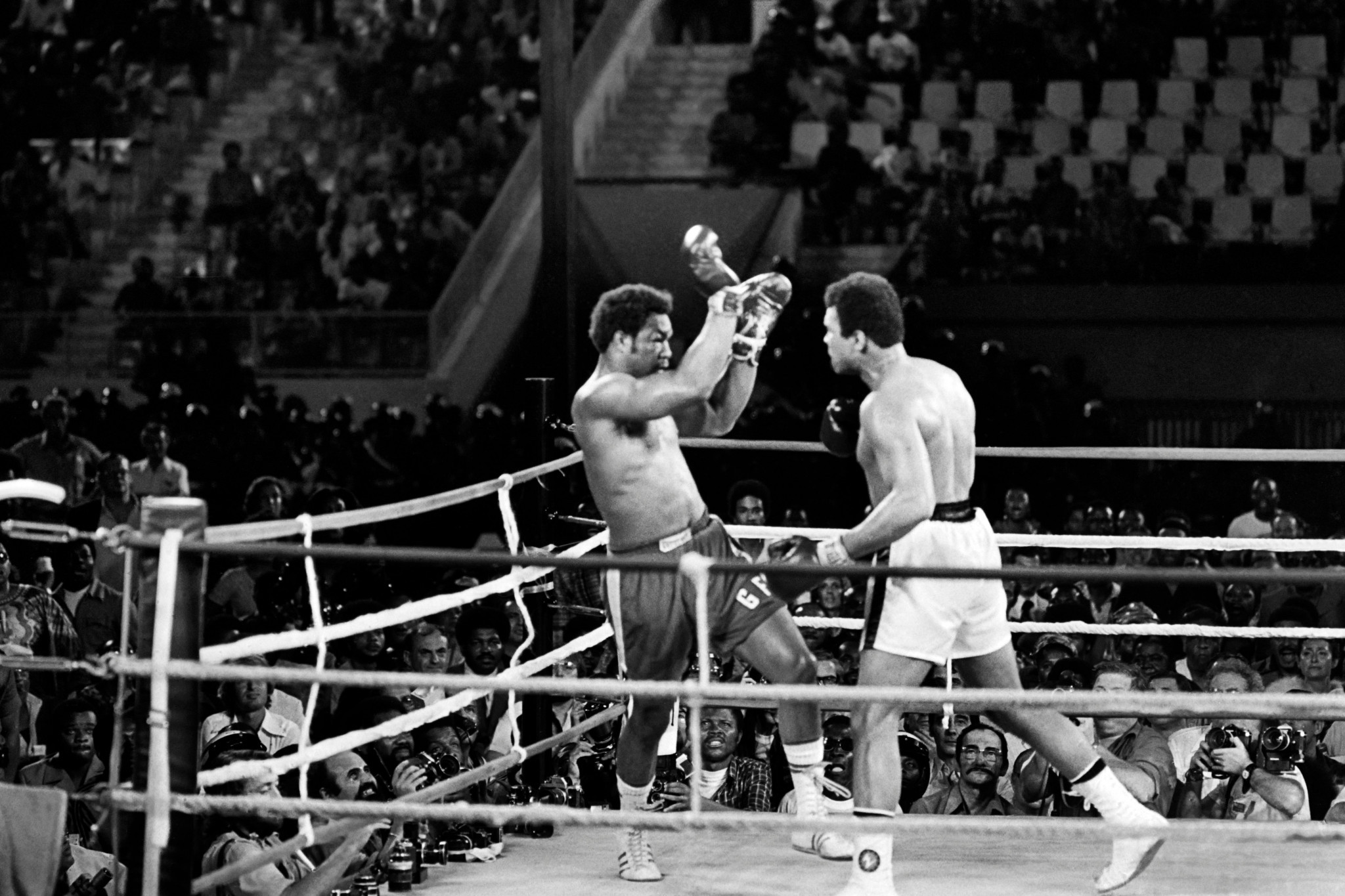 Sporting events such as the Rumble in the Jungle are still spoken about today ©Getty Images