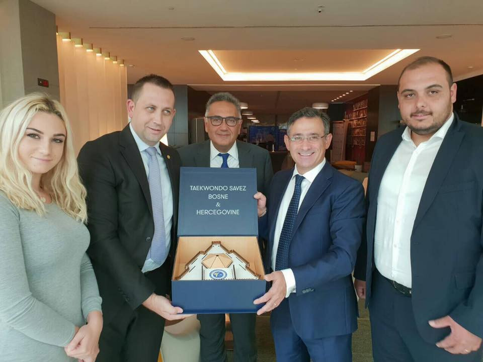 The awarding of European Championship events to Bosnia and Herzegovina in 2020 followed a successful meeting between their federation and WTE officials in Belgrade last year ©WTE