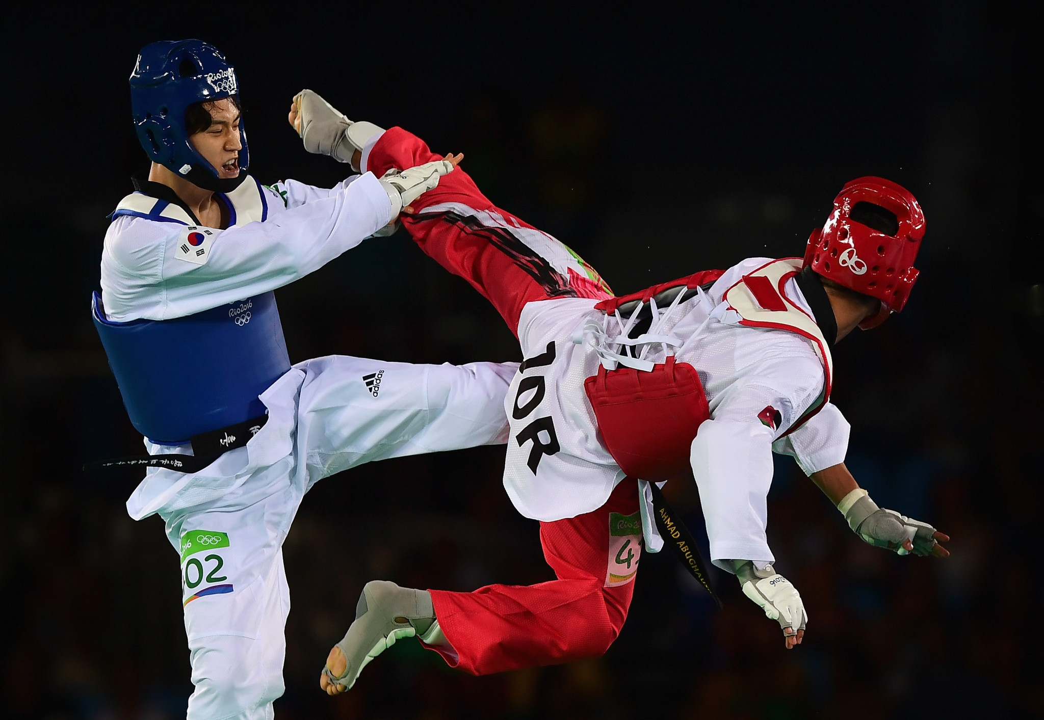 Jordan has witnessed a taekwondo boom since Ahmed Abughaush's Olympic gold medal ©Getty Images