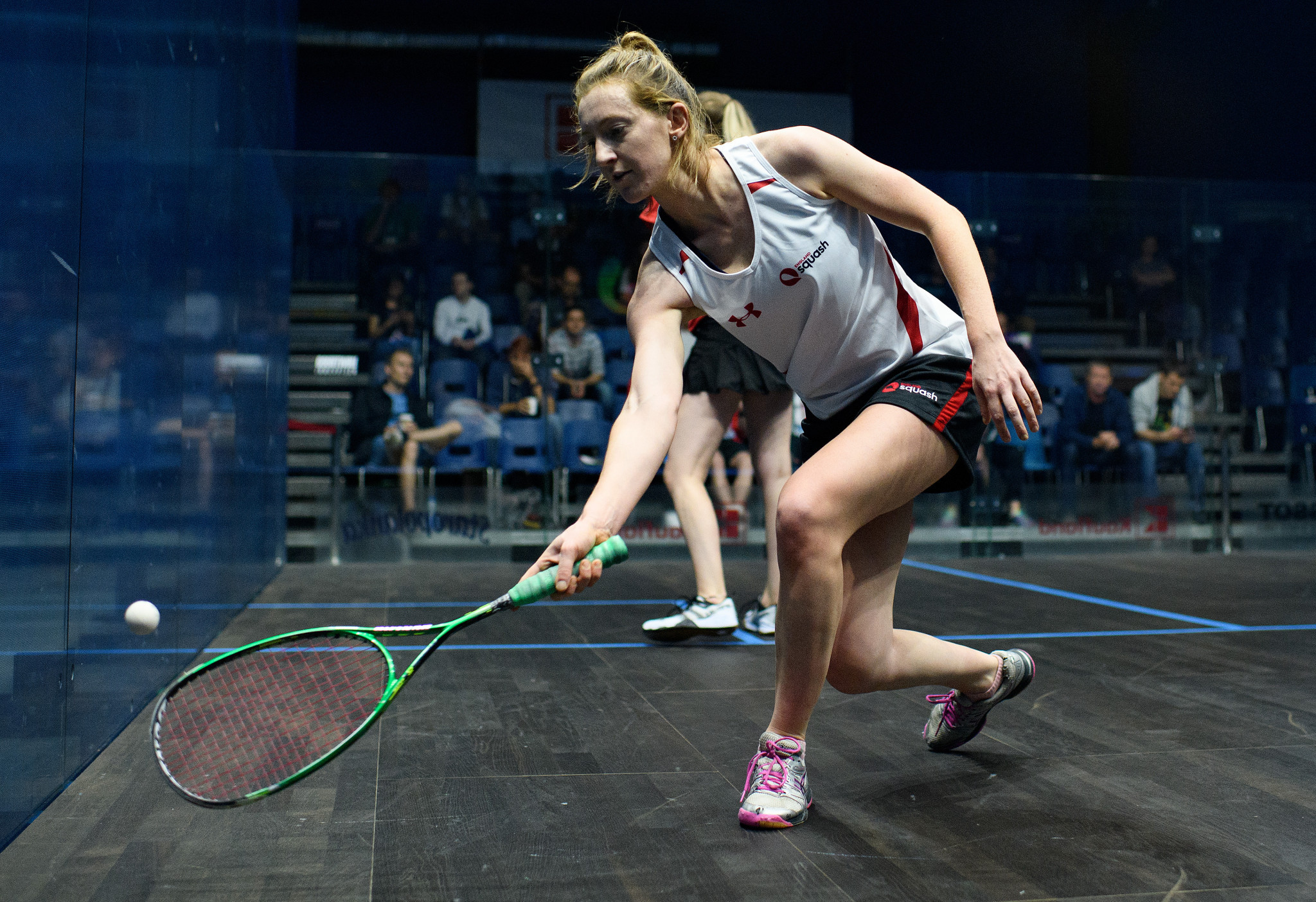 Millie Tomlinson has broken into the top 20 of the women's Professional Squash Association rankings for the first time ©Getty Images
