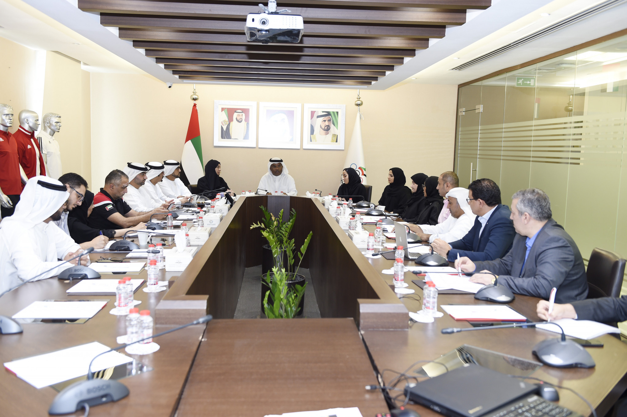 The United Arab Emirates National Olympic Committee are preparing for the Women's Sports Games in Kuwait ©UAE NOC