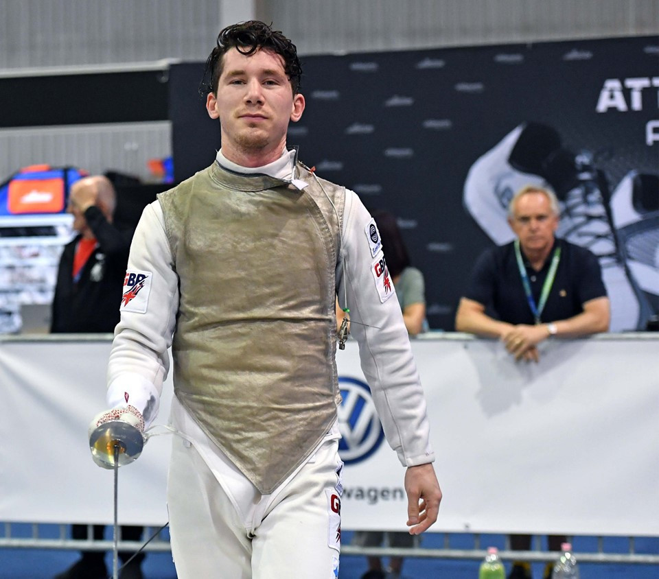 Great Britain's Marcus Mepstead came through men's foil qualification at the World Fencing Championships in Budapest ©#BizziTeam/FIE/Facebook