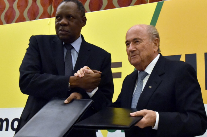 Issa Hayatou became interim FIFA President last month after Swiss incumbent Sepp Blatter was provisionally suspended for 90 days
