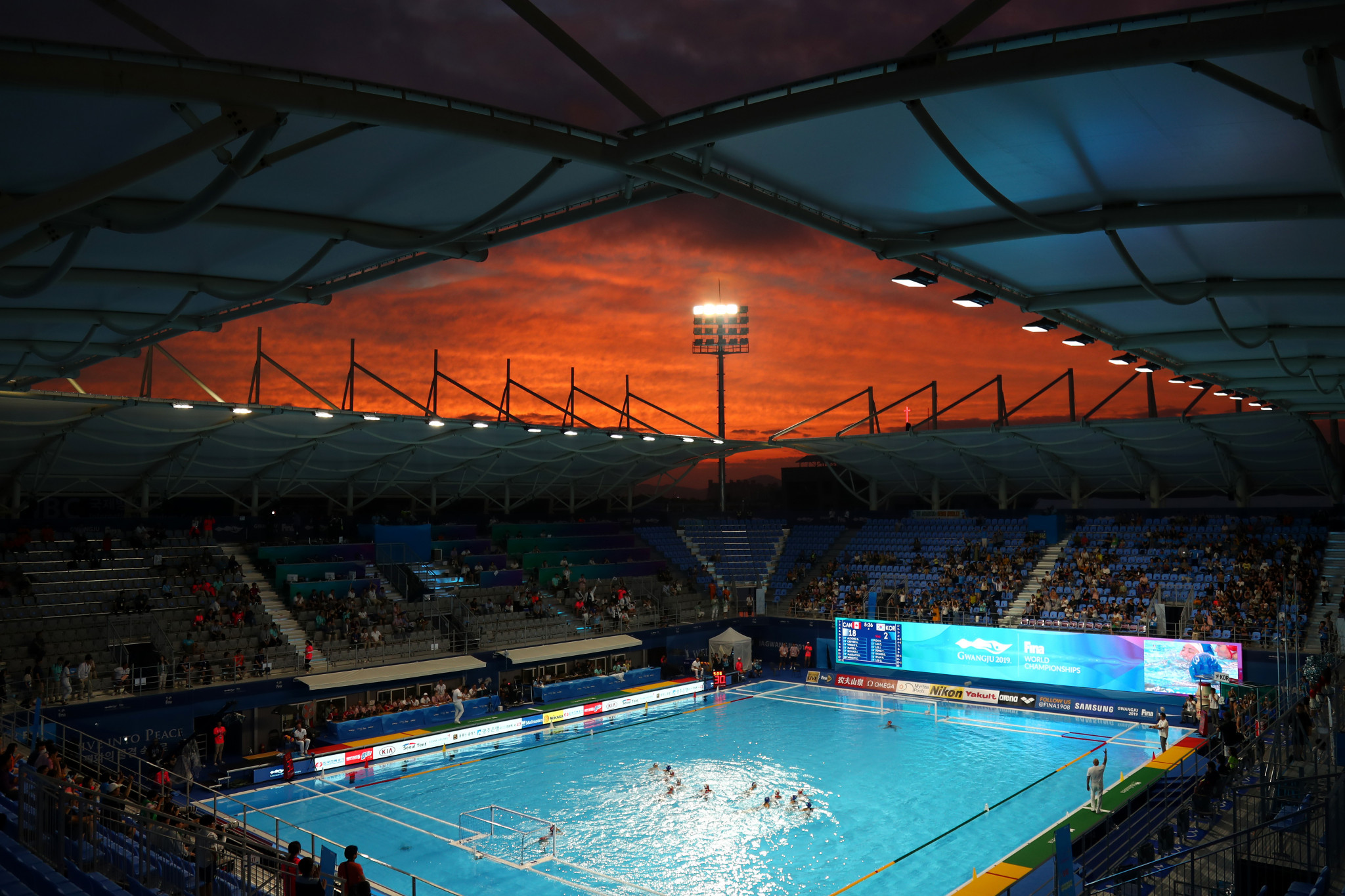Women's pool play concluded in water polo ©Getty Images  