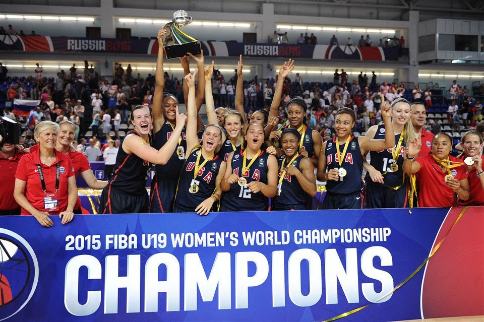 The United States last won the FIBA Under-19 Women's World Cup in 2015 ©FIBA