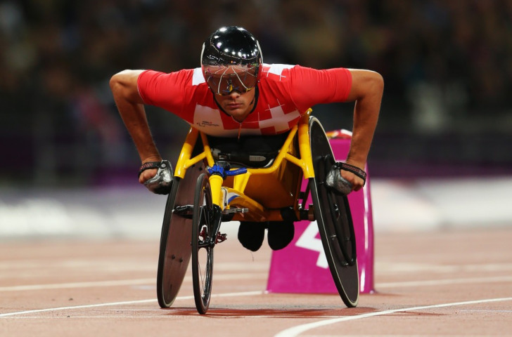 Swiss wheelchair racer Marcel Hug will be among the athletes to benefit from the partnership