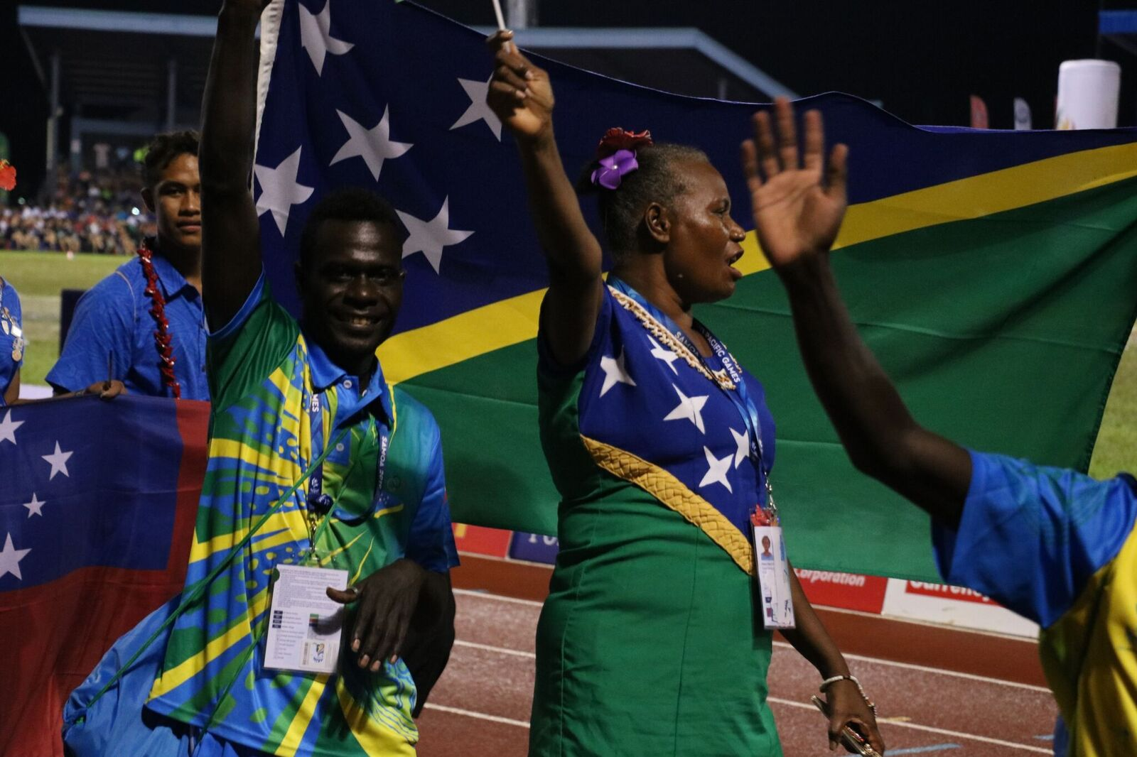 The Solomon Islands celebrated ahead of hosting the Games for the first time in 2023 ©Pacific Games News Service