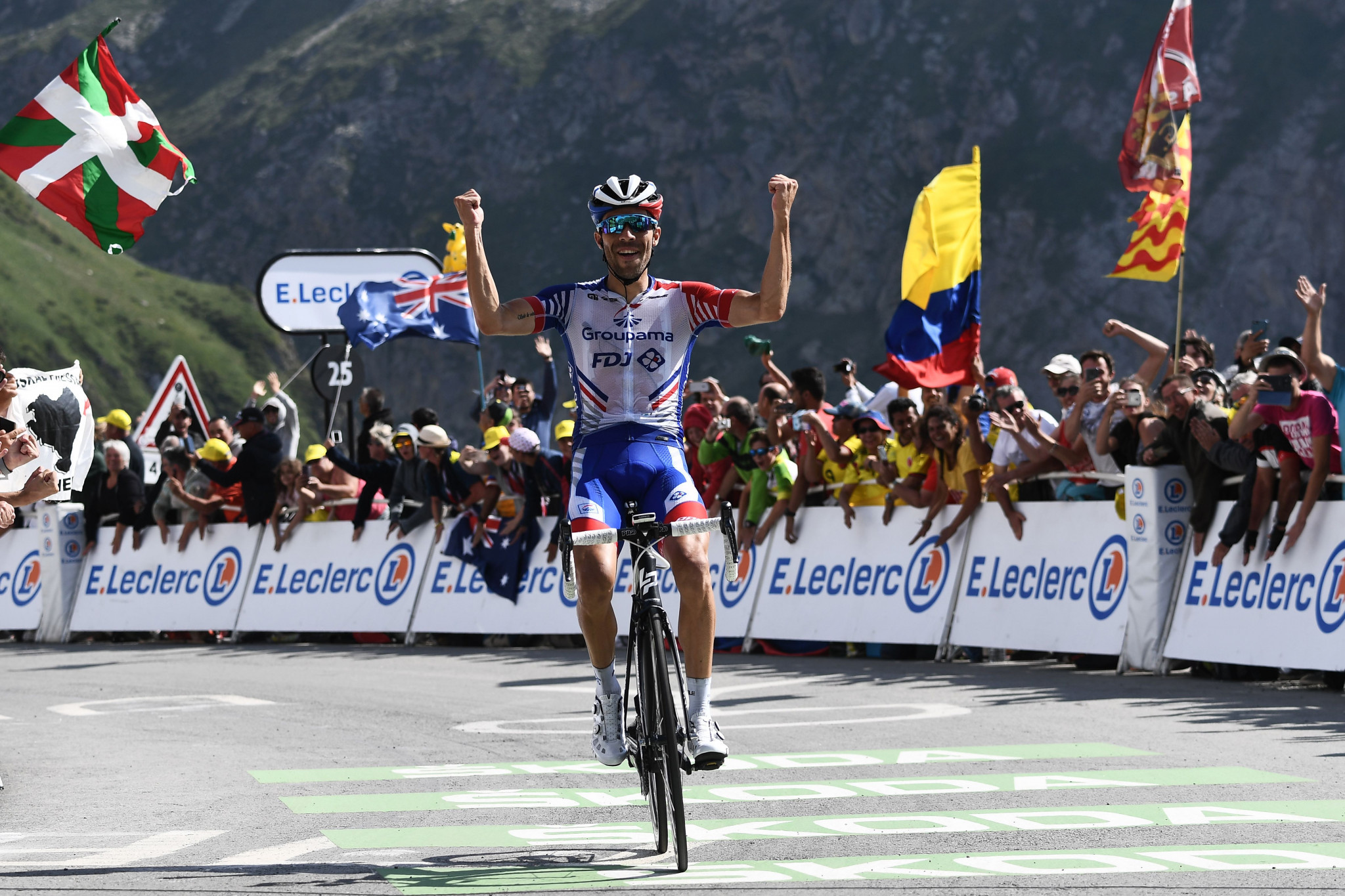 Thibaut Pinot produced a superb display to win stage 14 ©Getty Images