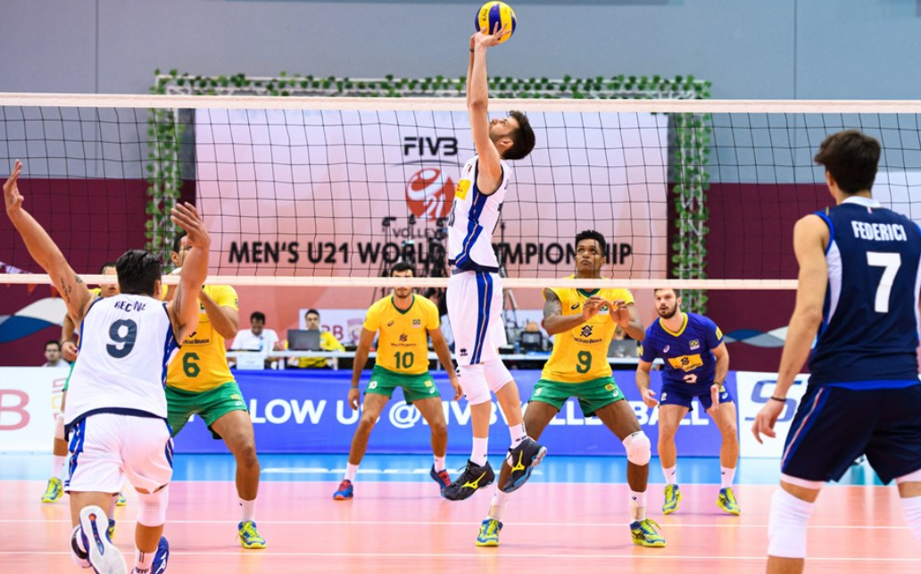 Italy overcame Brazil to end their Pool D campaign on a high ©FIVB